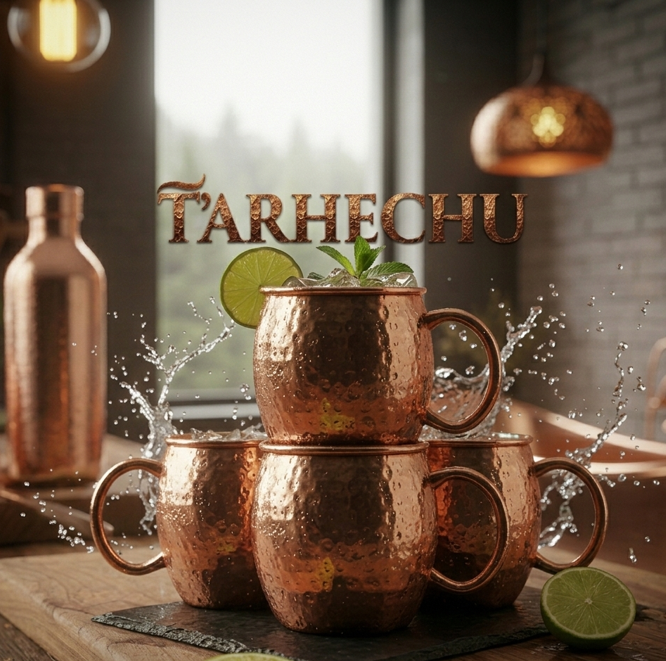 Set de 4 Tazas Moscow Mule